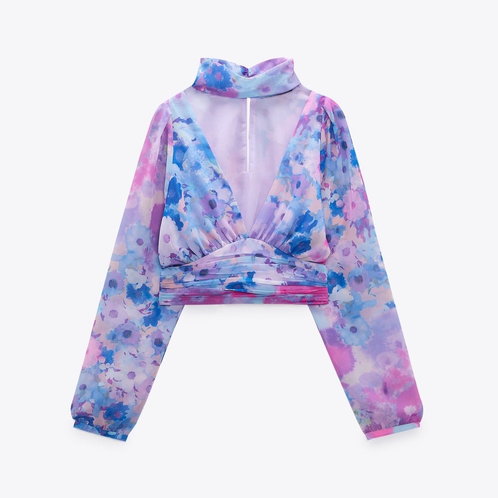 Multi color going out top! From Zara!